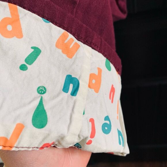 RHP POP ART! UP!SMILE Double Waist Unique Smiley Pants Jeans | Medium - Picture 12 of 12